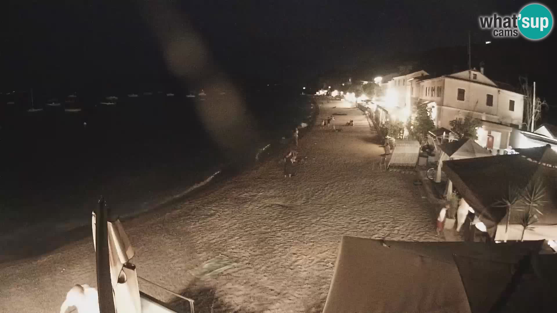 Webcam Mošćenička Draga – Strand