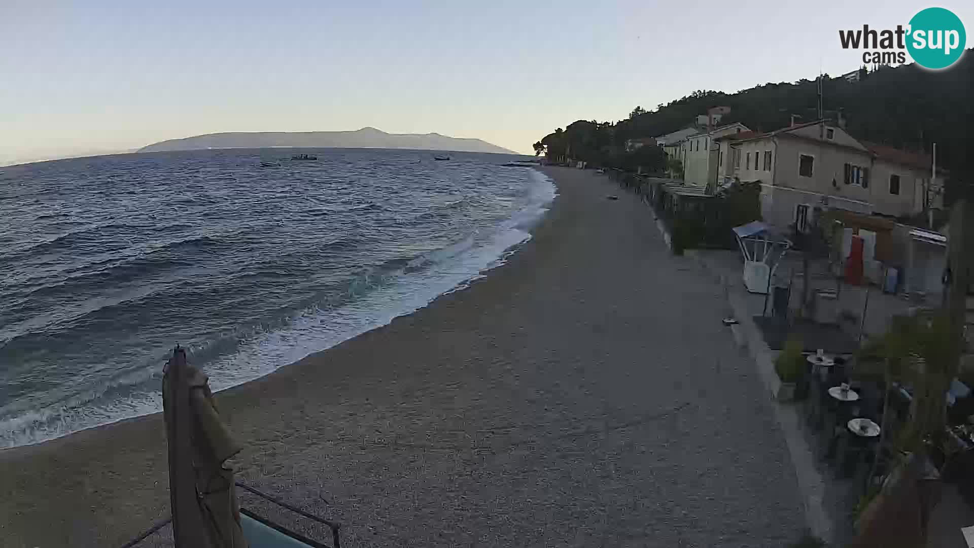 Live Cam Mošćenička Draga – plage