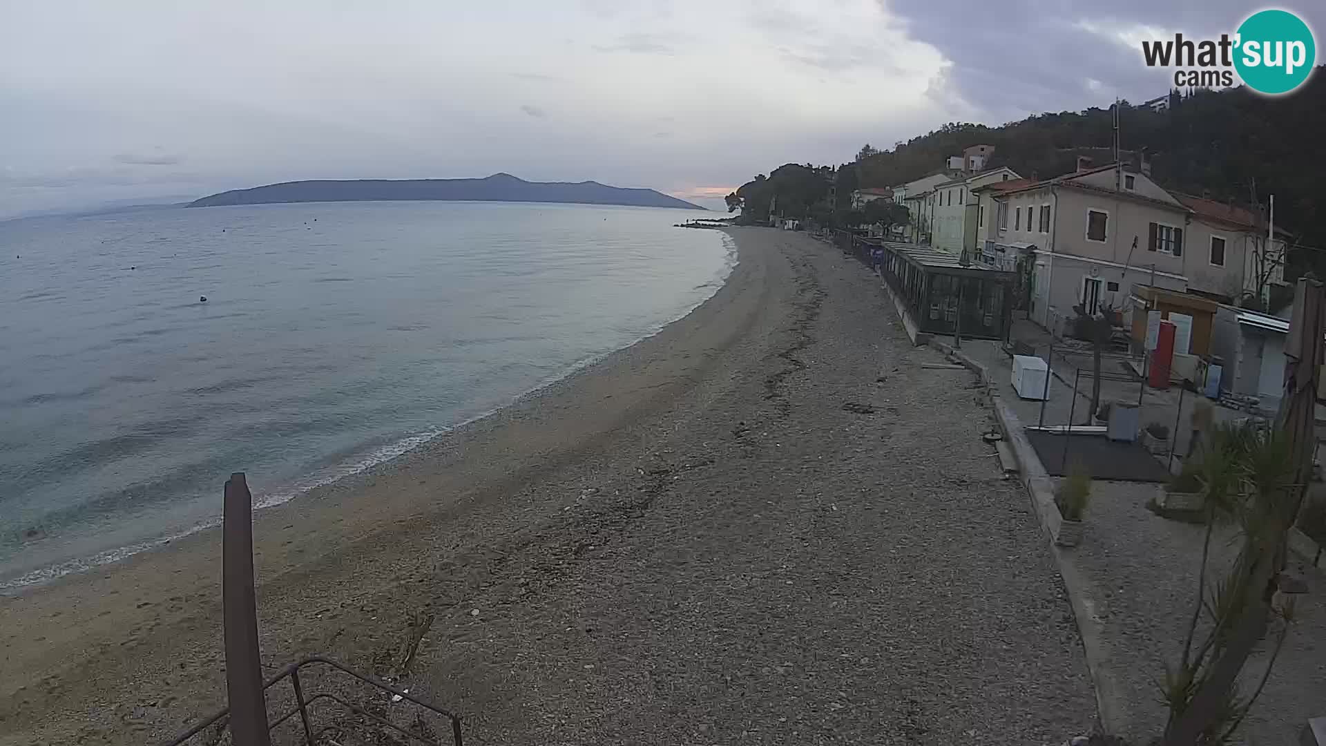 Mošćenička Draga webcam beach