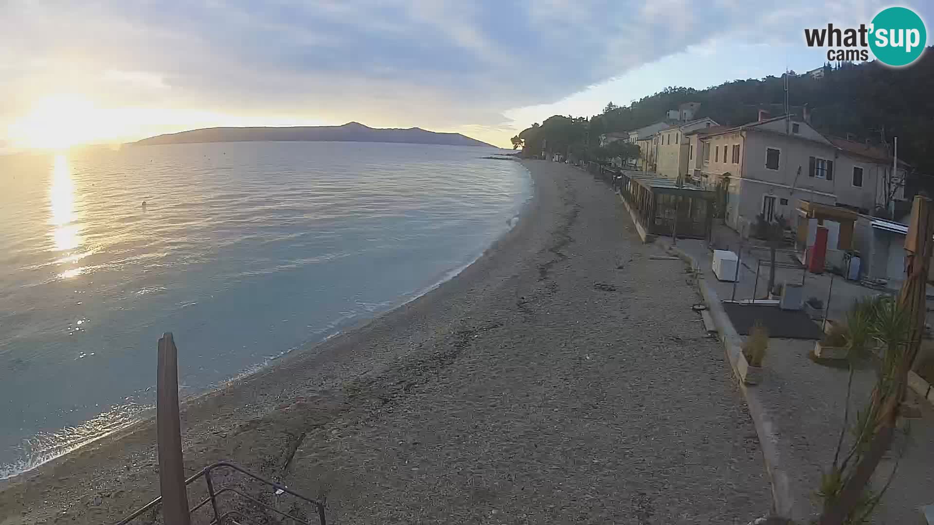 Kamera v živo Mošćenička Draga – plaža