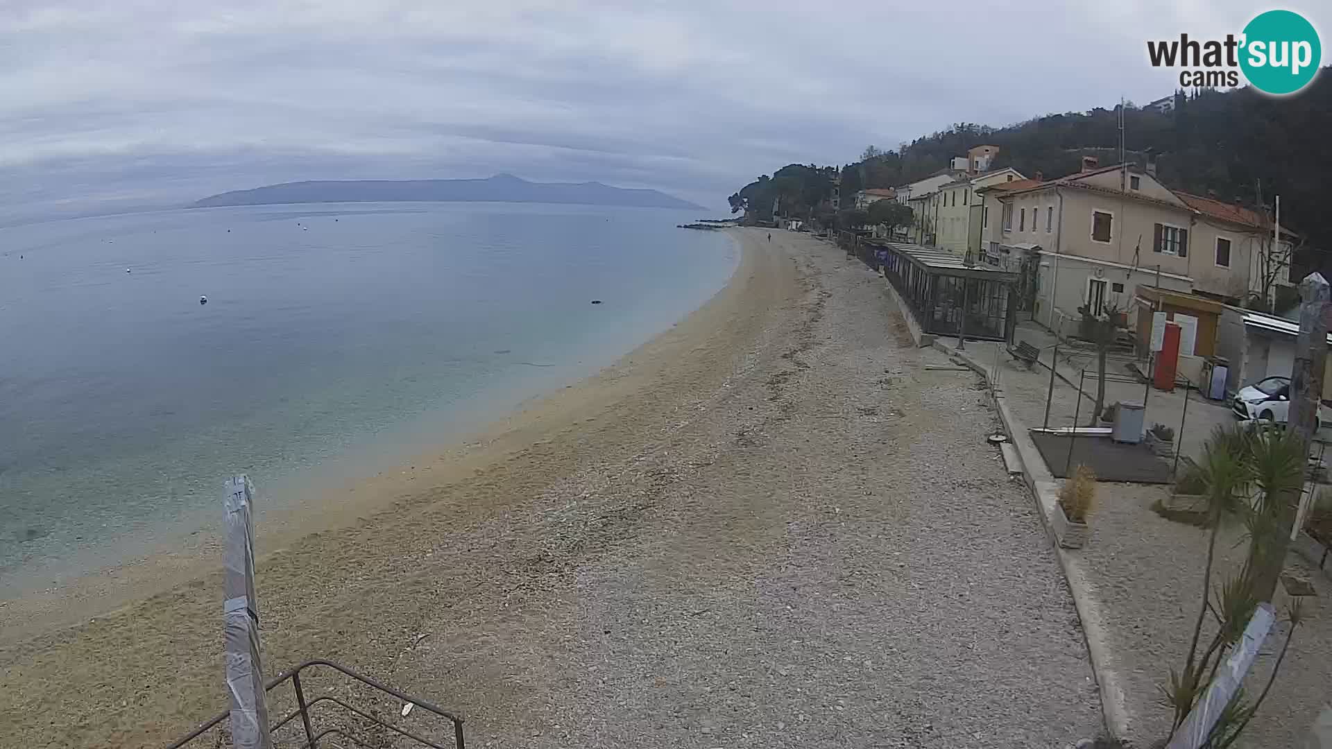 Kamera v živo Mošćenička Draga – plaža