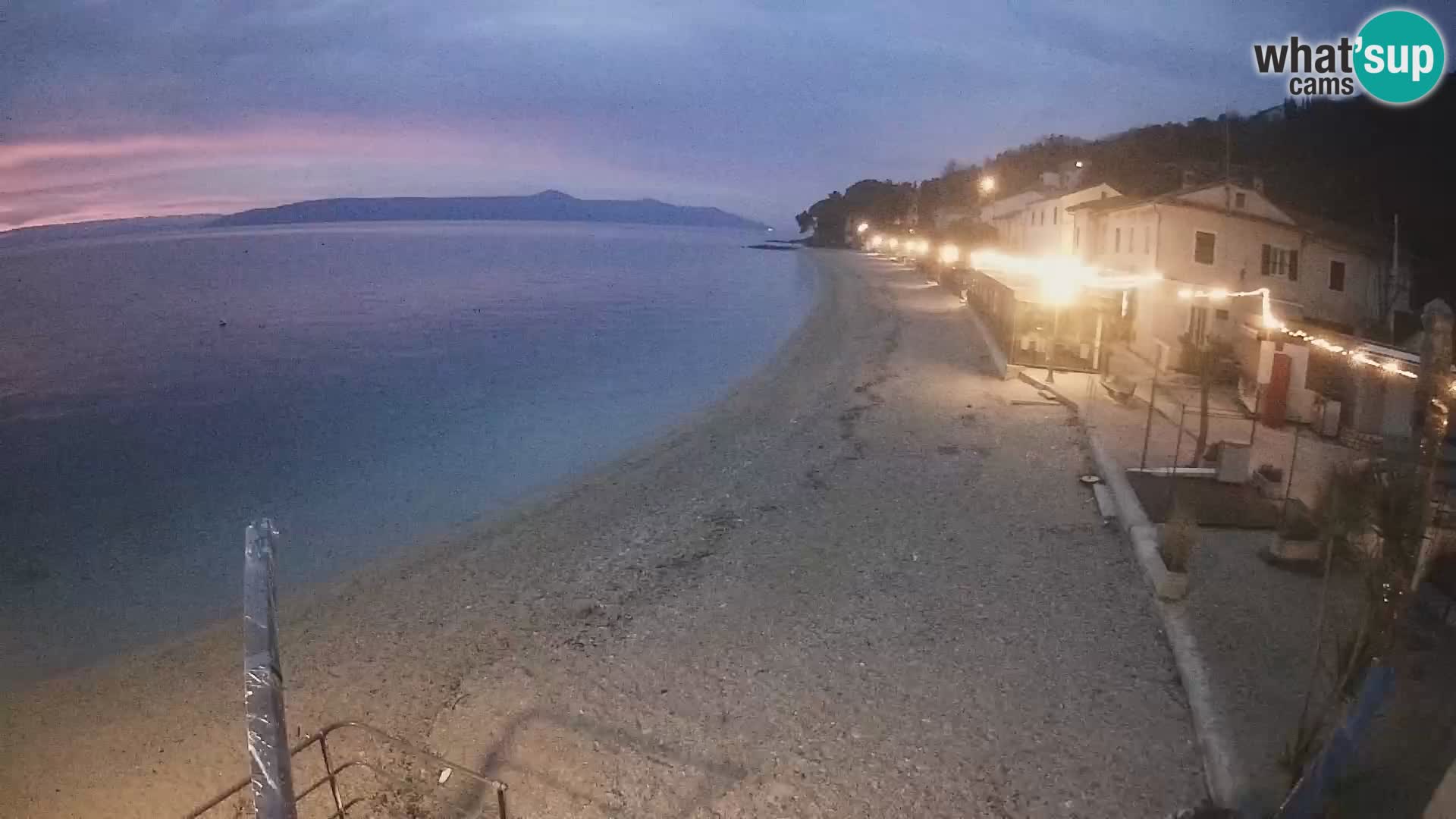 Livecam Draga di Moschiena – spiaggia