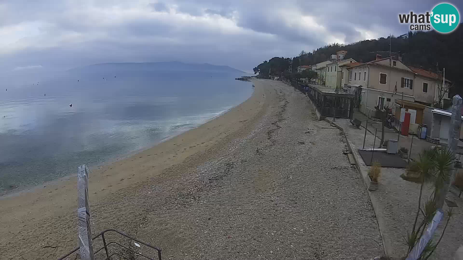 Kamera v živo Mošćenička Draga – plaža