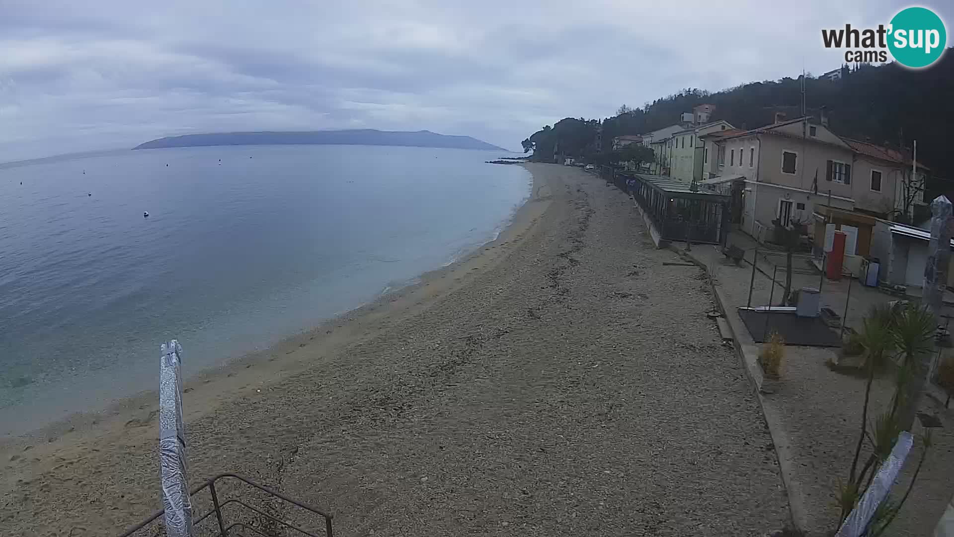 Mošćenička Draga webcam beach