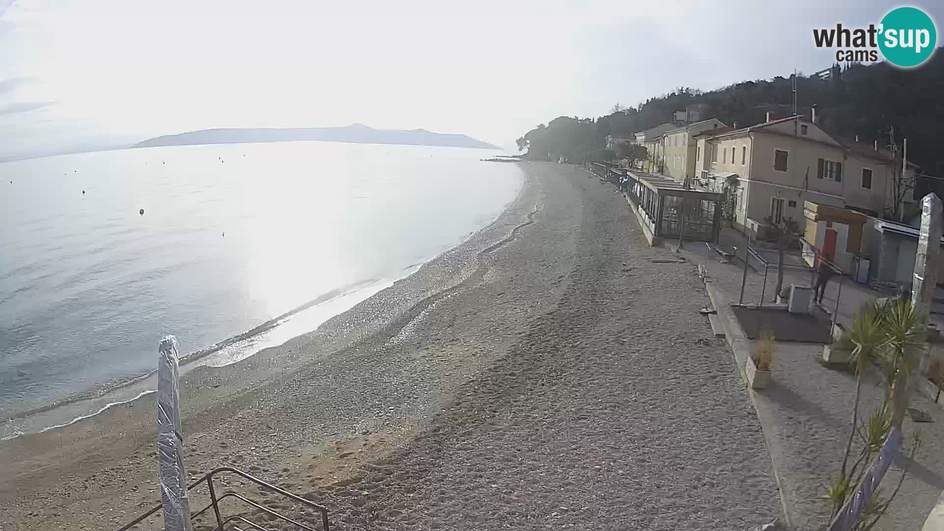 Livecam Draga di Moschiena – spiaggia