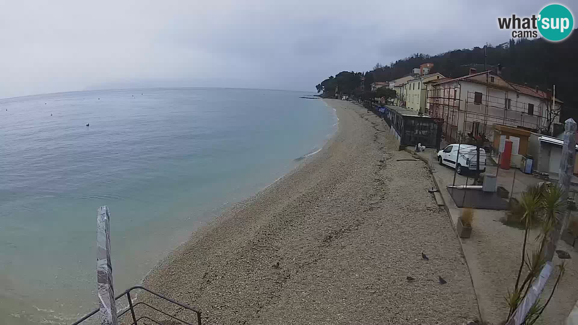 Kamera v živo Mošćenička Draga – plaža