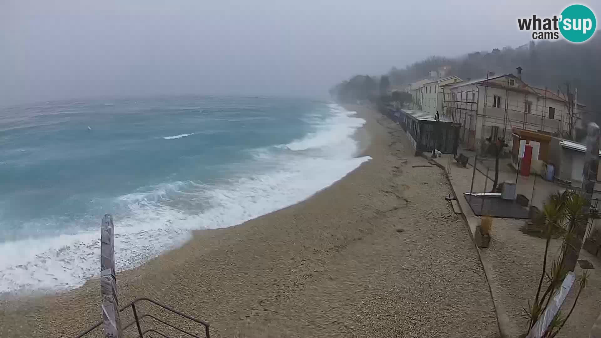 Live Cam Mošćenička Draga – plage