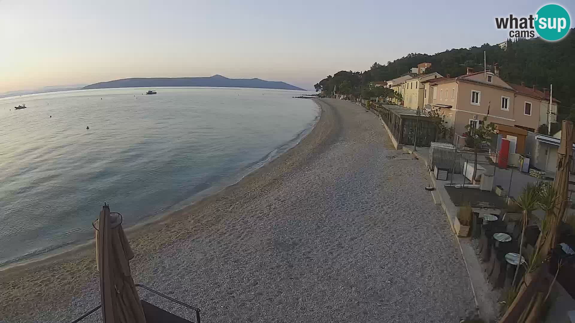 Web kamera Mošćenička Draga – plaža