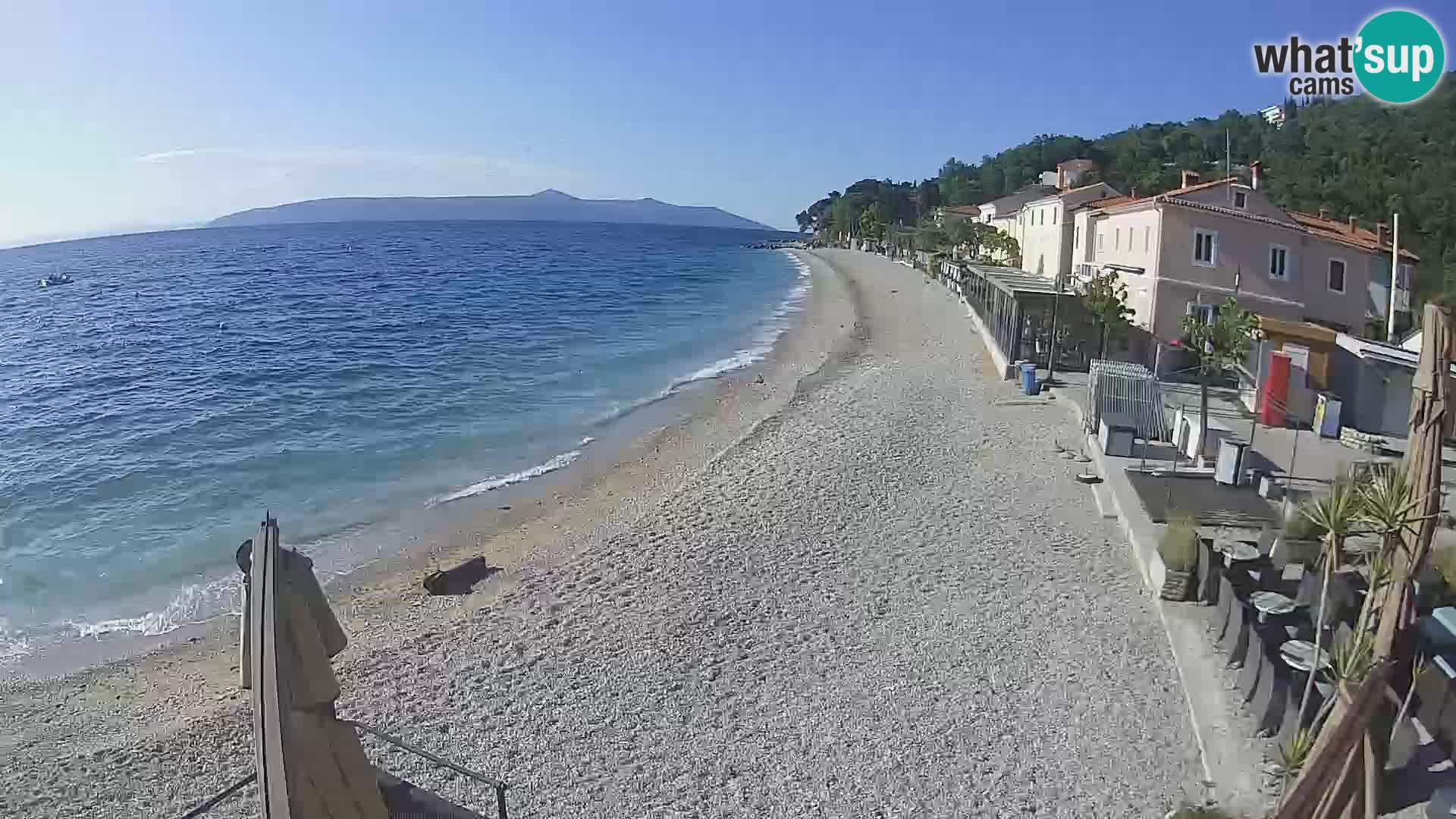 Live Cam Mošćenička Draga – plage