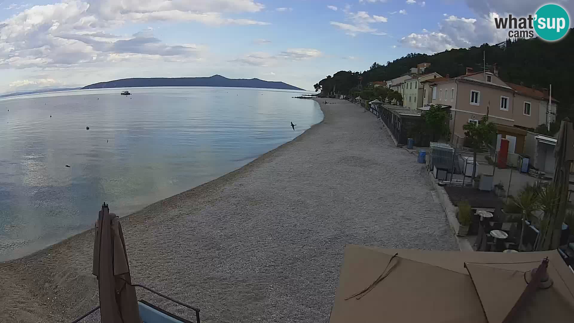Web kamera Mošćenička Draga – plaža