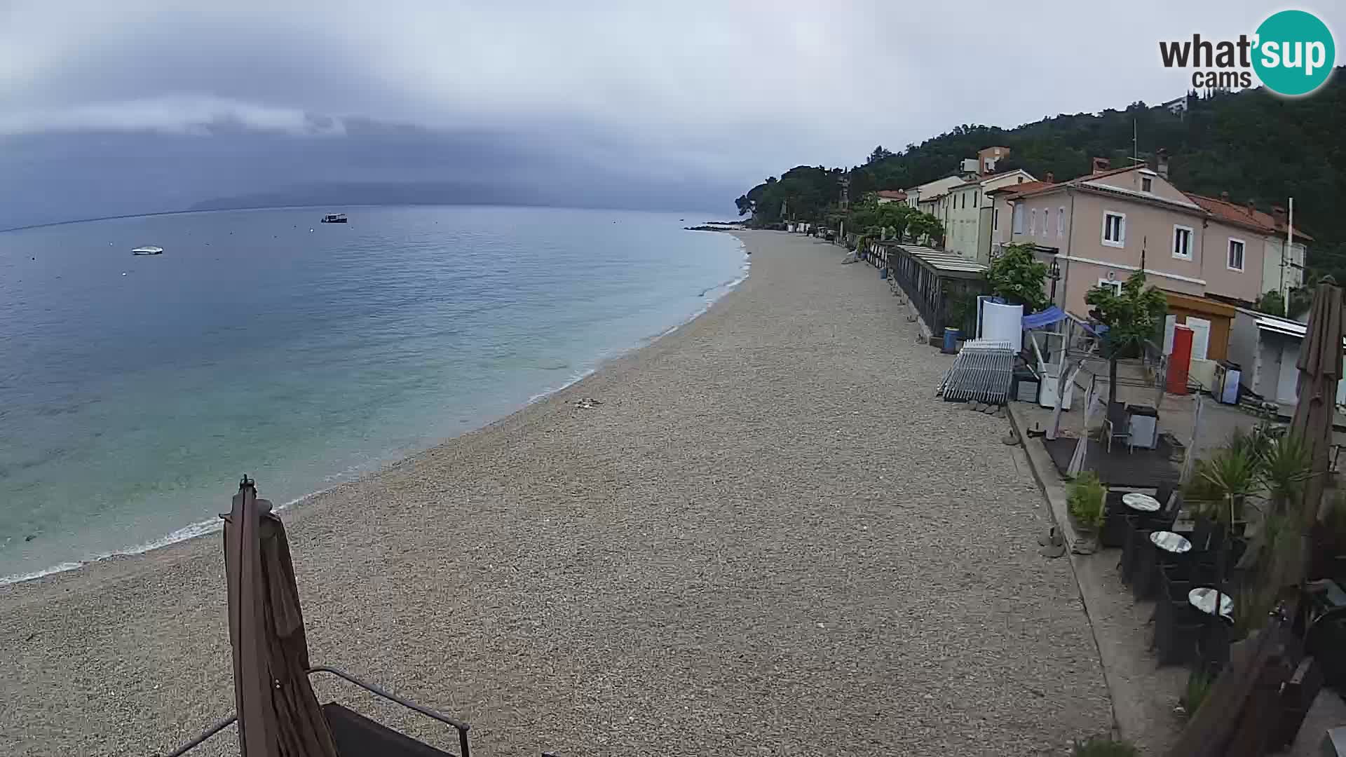 Kamera v živo Mošćenička Draga – plaža