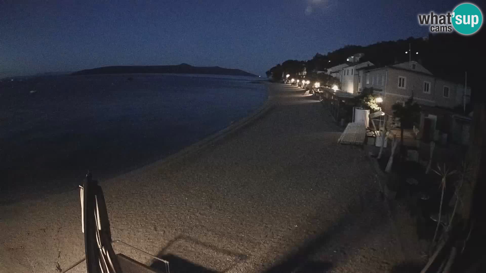 Mošćenička Draga webcam beach