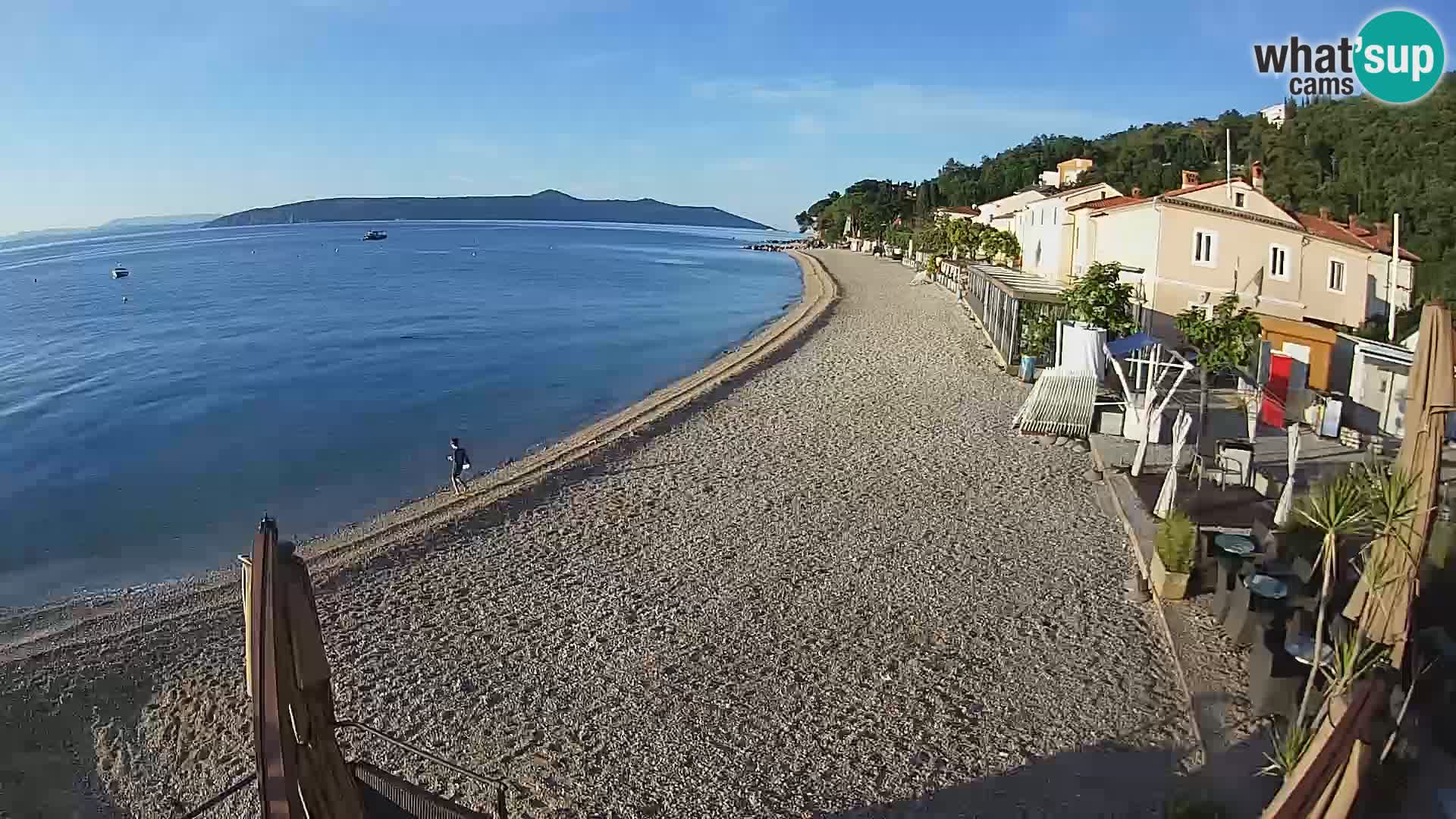 Live Cam Mošćenička Draga – plage