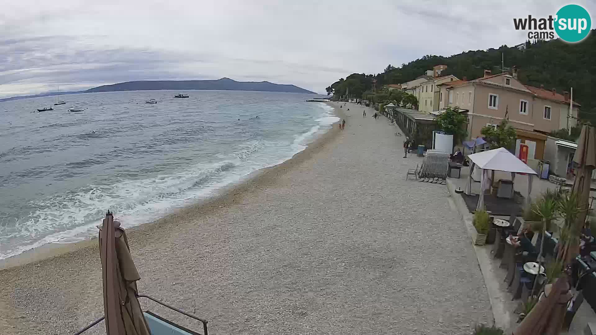 Live Cam Mošćenička Draga – plage