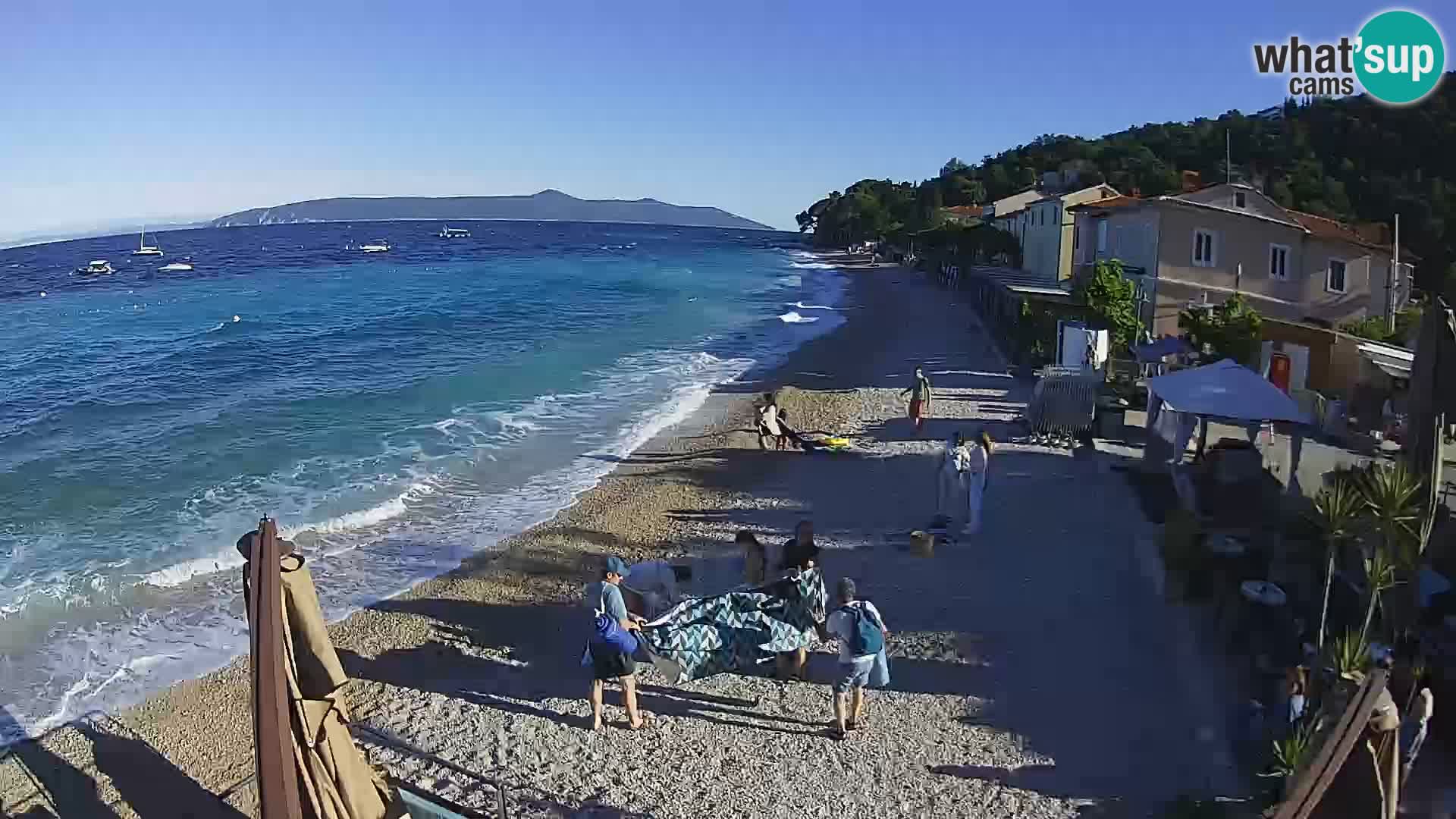 Kamera v živo Mošćenička Draga – plaža