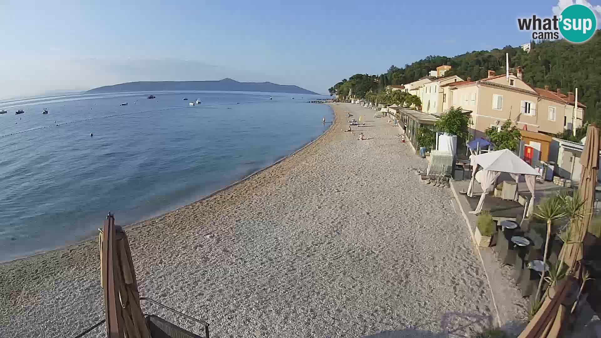 Live Cam Mošćenička Draga – plage