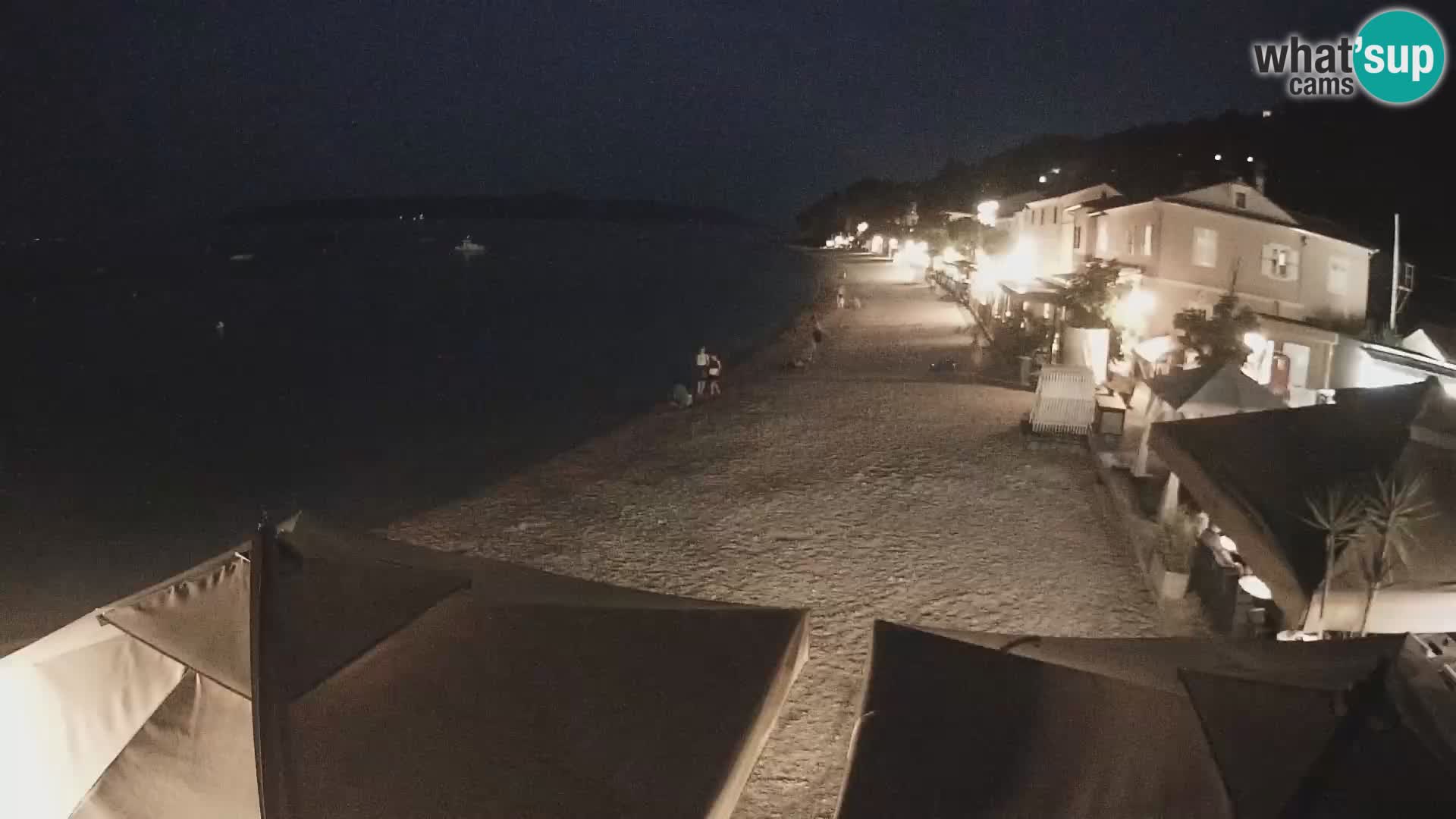 Mošćenička Draga webcam beach