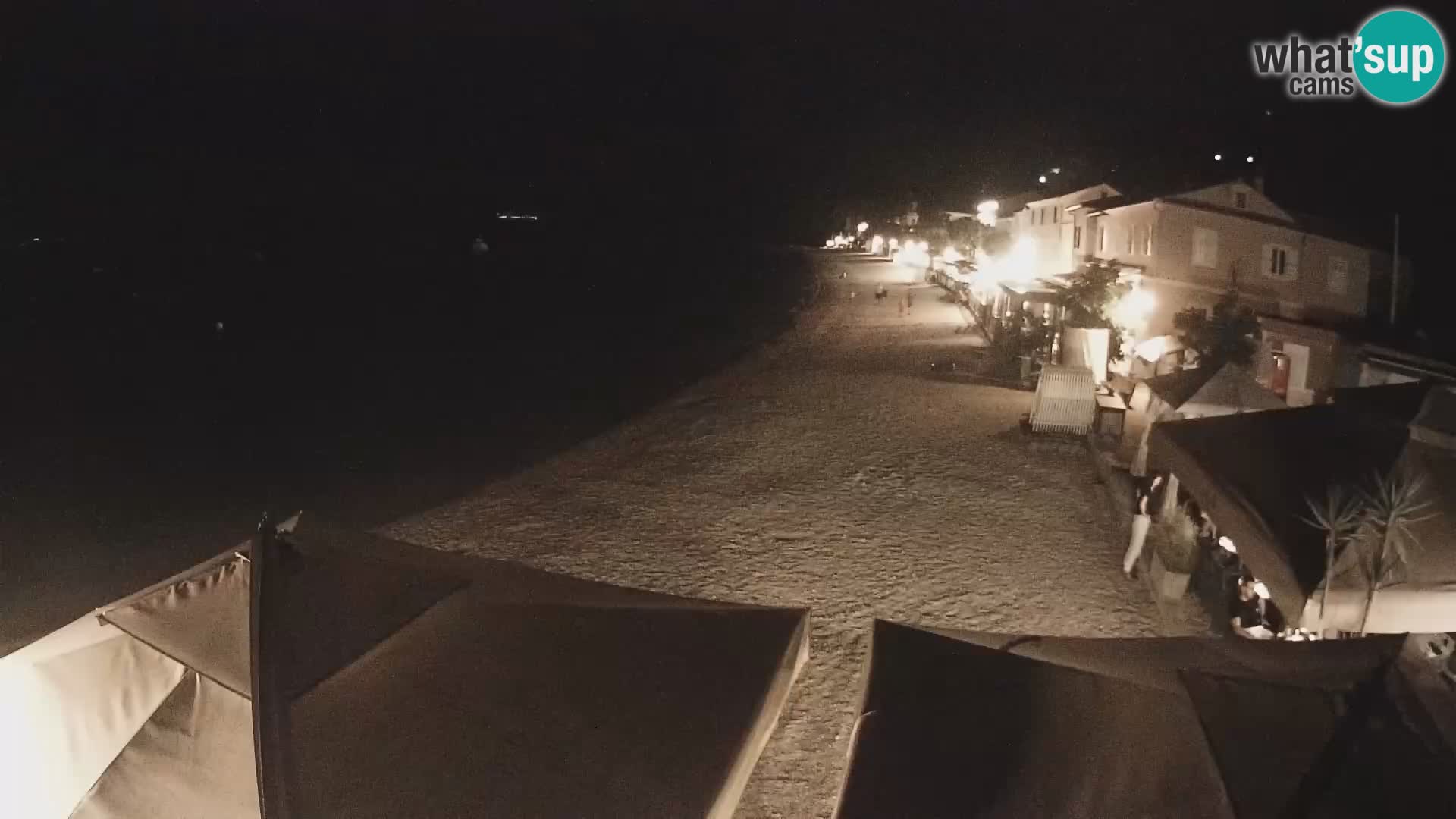 Mošćenička Draga webcam beach