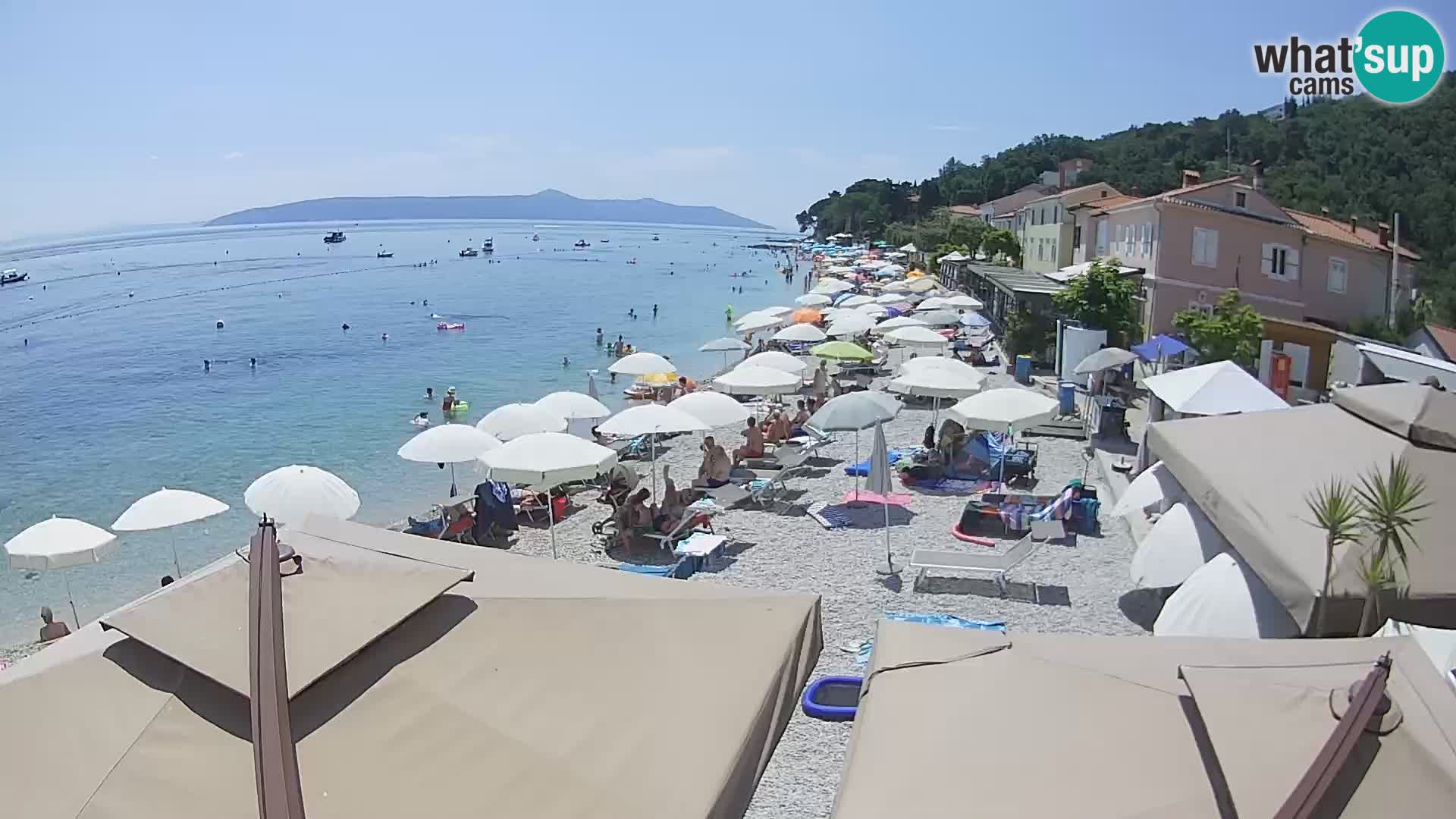 Live Cam Mošćenička Draga – plage