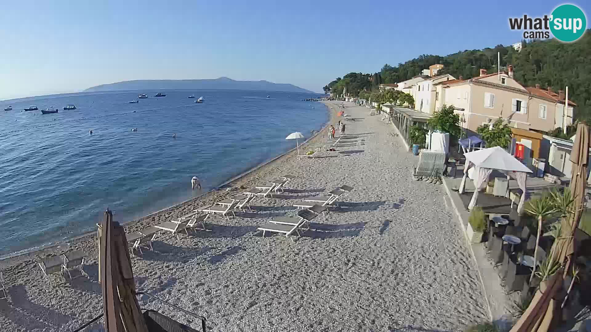 Camera en vivo Mošćenička Draga – Playa
