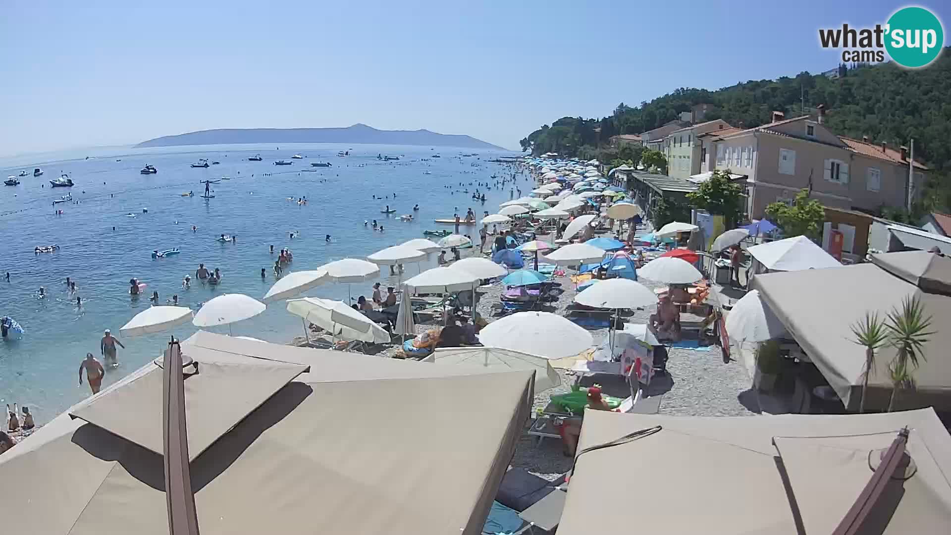 Camera en vivo Mošćenička Draga – Playa
