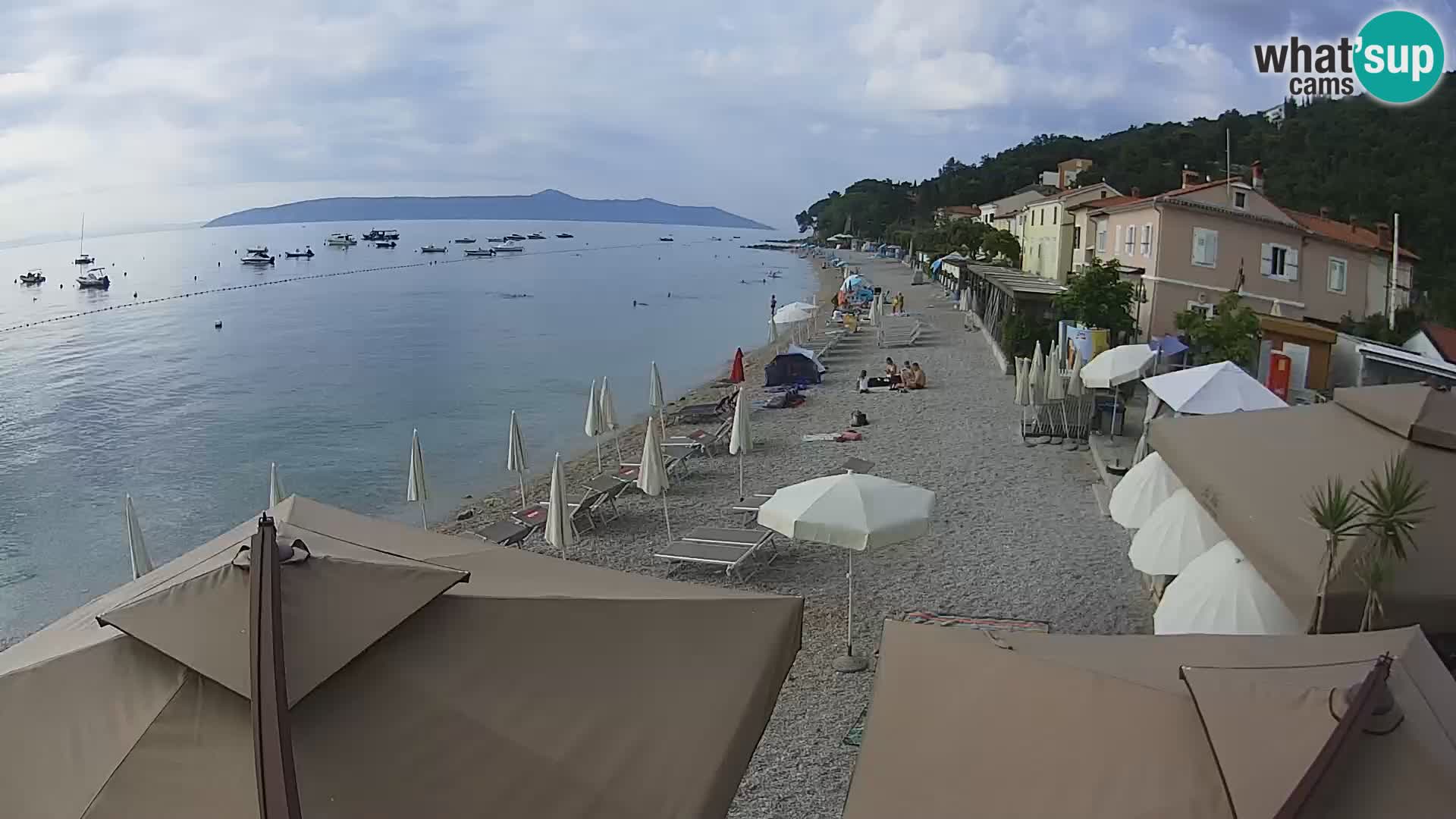 Live Cam Mošćenička Draga – plage