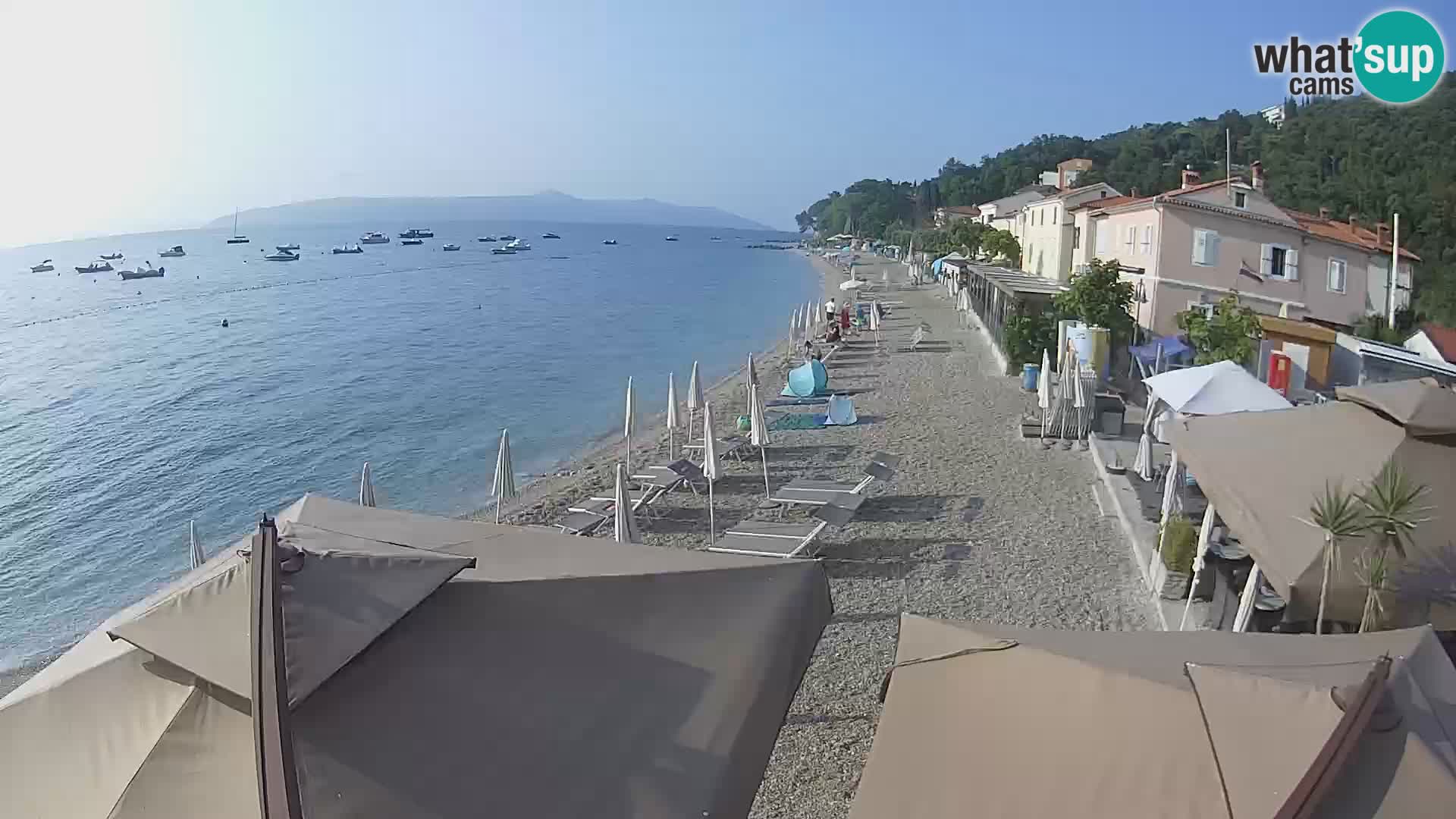 Live Cam Mošćenička Draga – plage