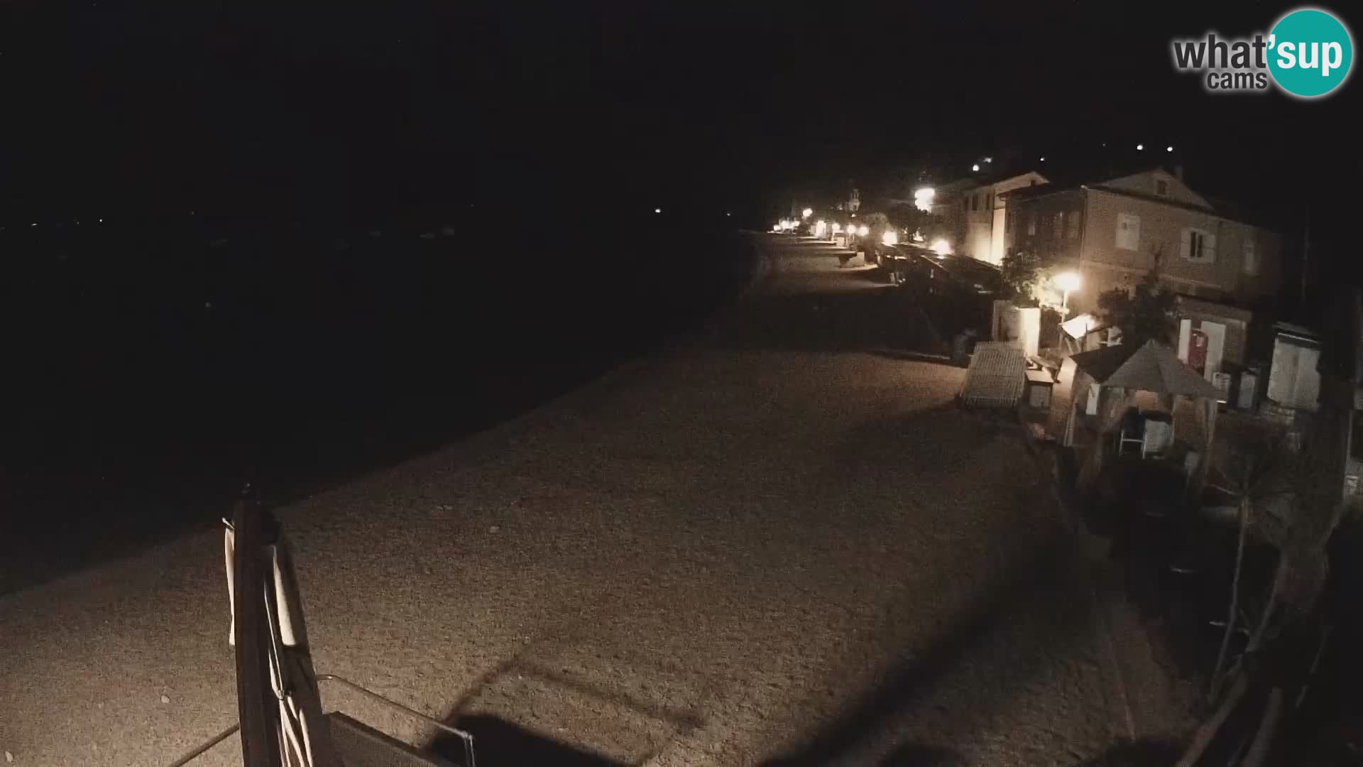 Mošćenička Draga webcam beach