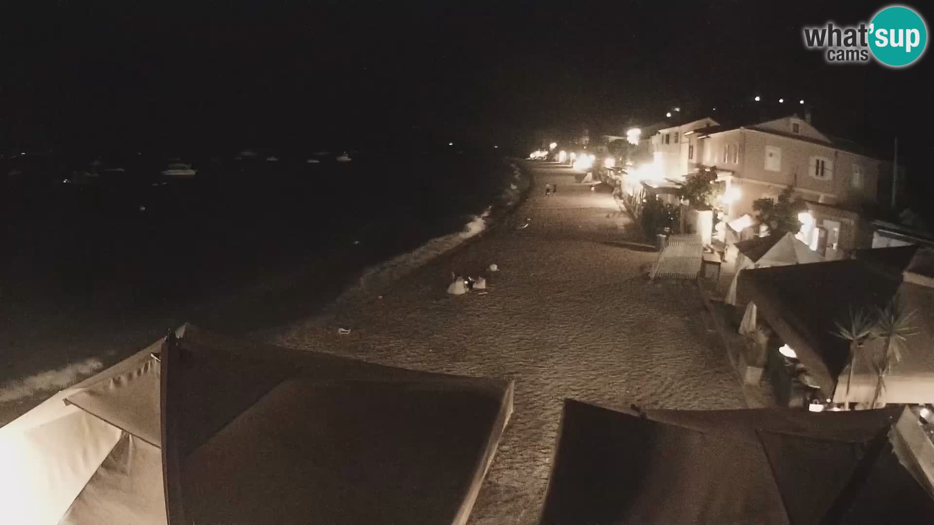 Mošćenička Draga webcam beach