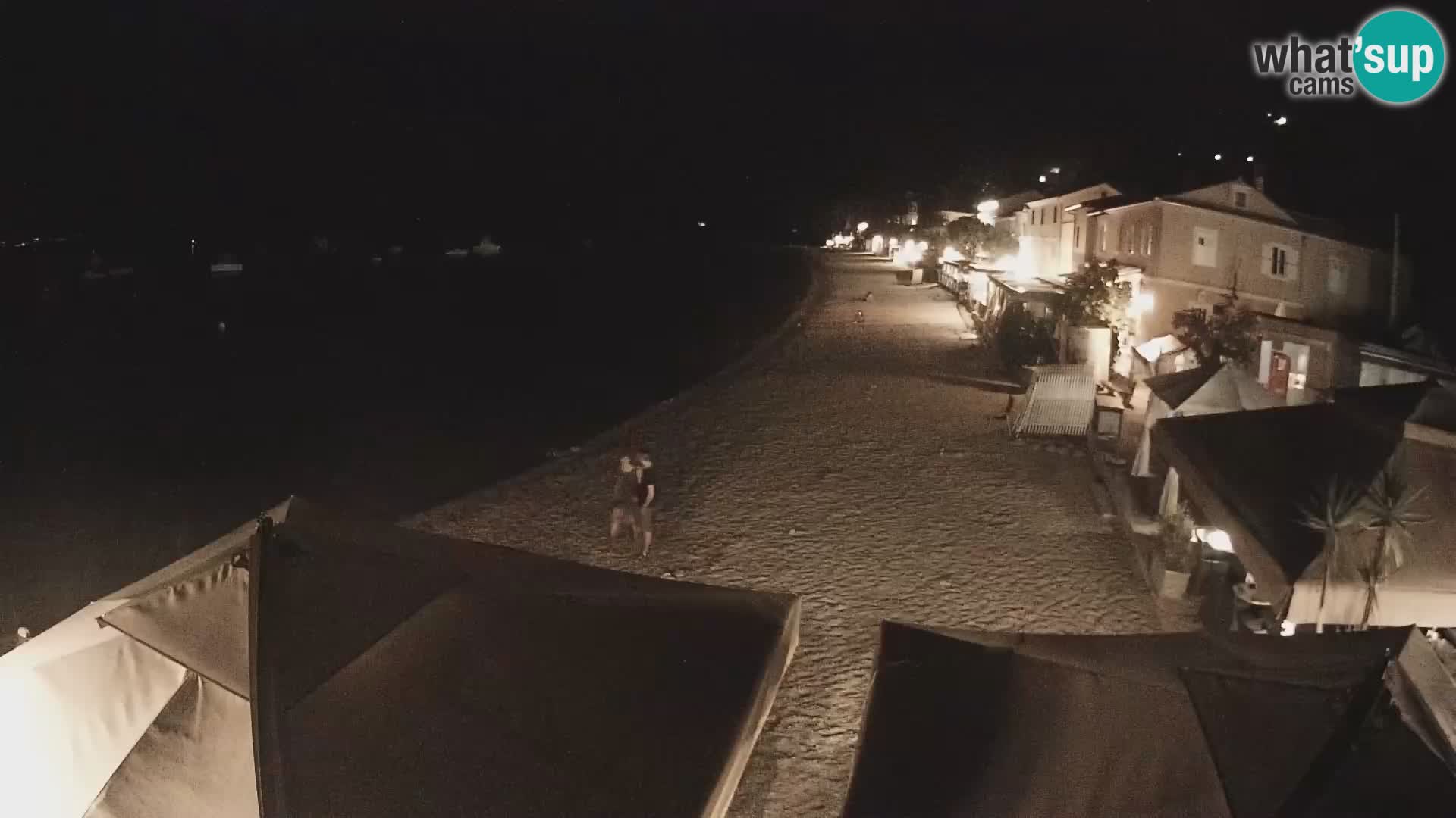 Livecam Draga di Moschiena – spiaggia
