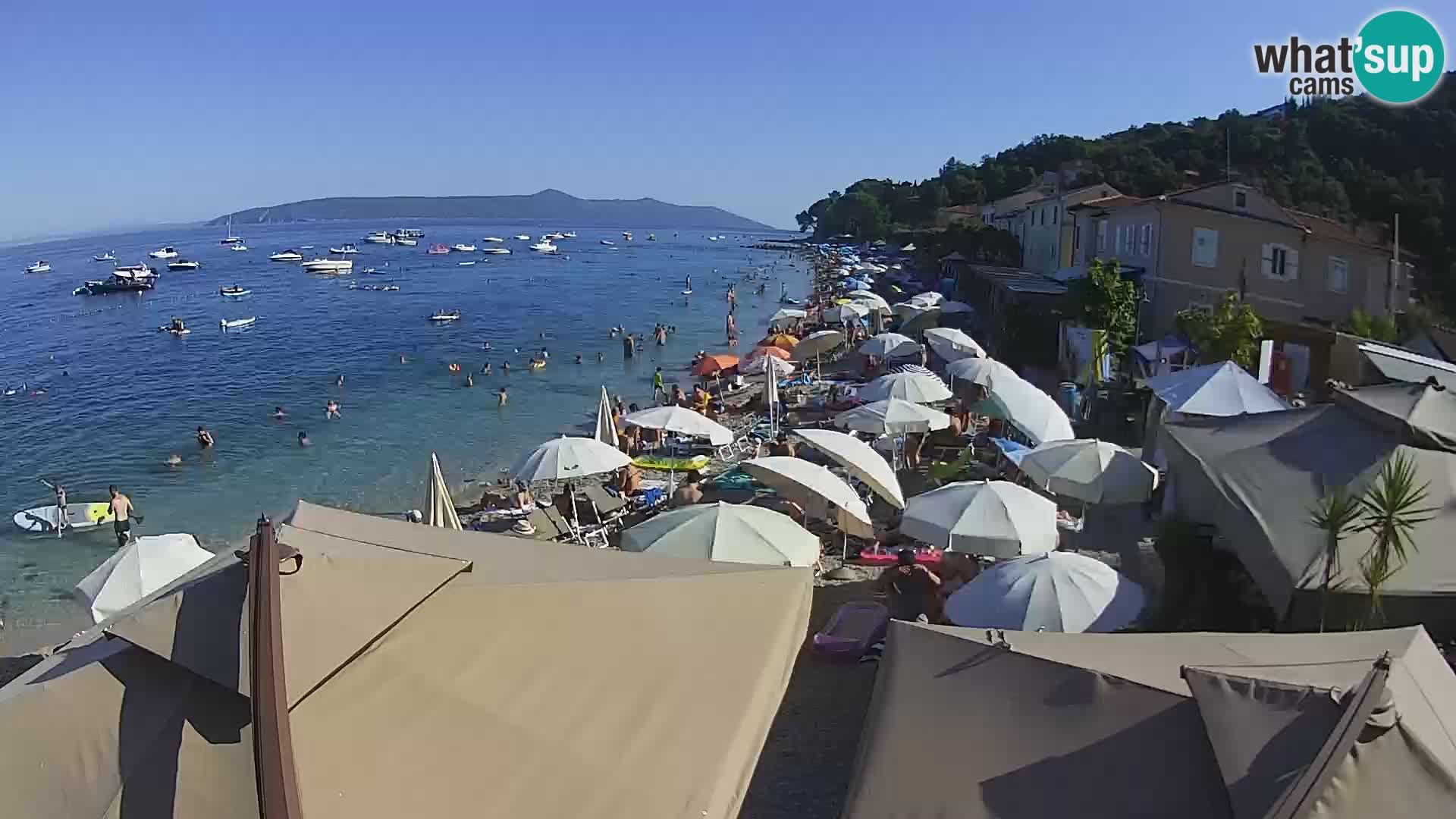 Kamera v živo Mošćenička Draga – plaža