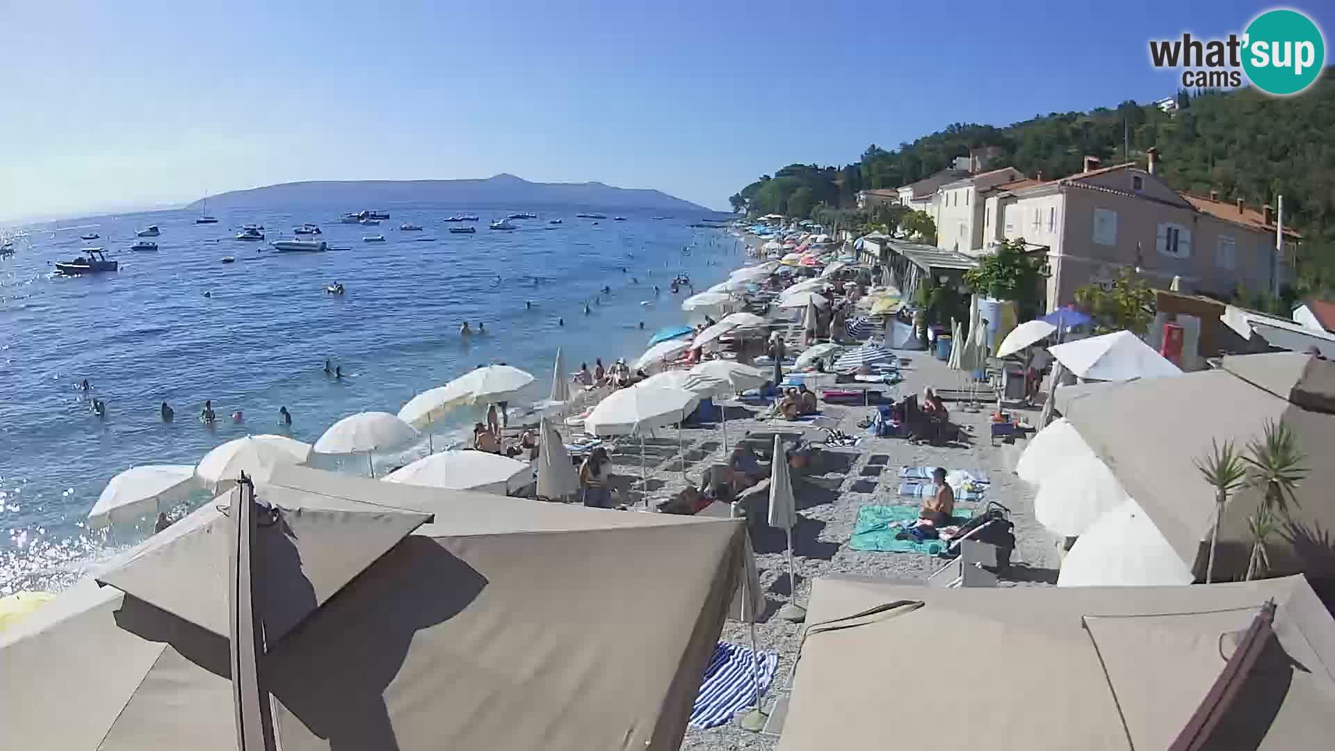 Live Cam Mošćenička Draga – plage