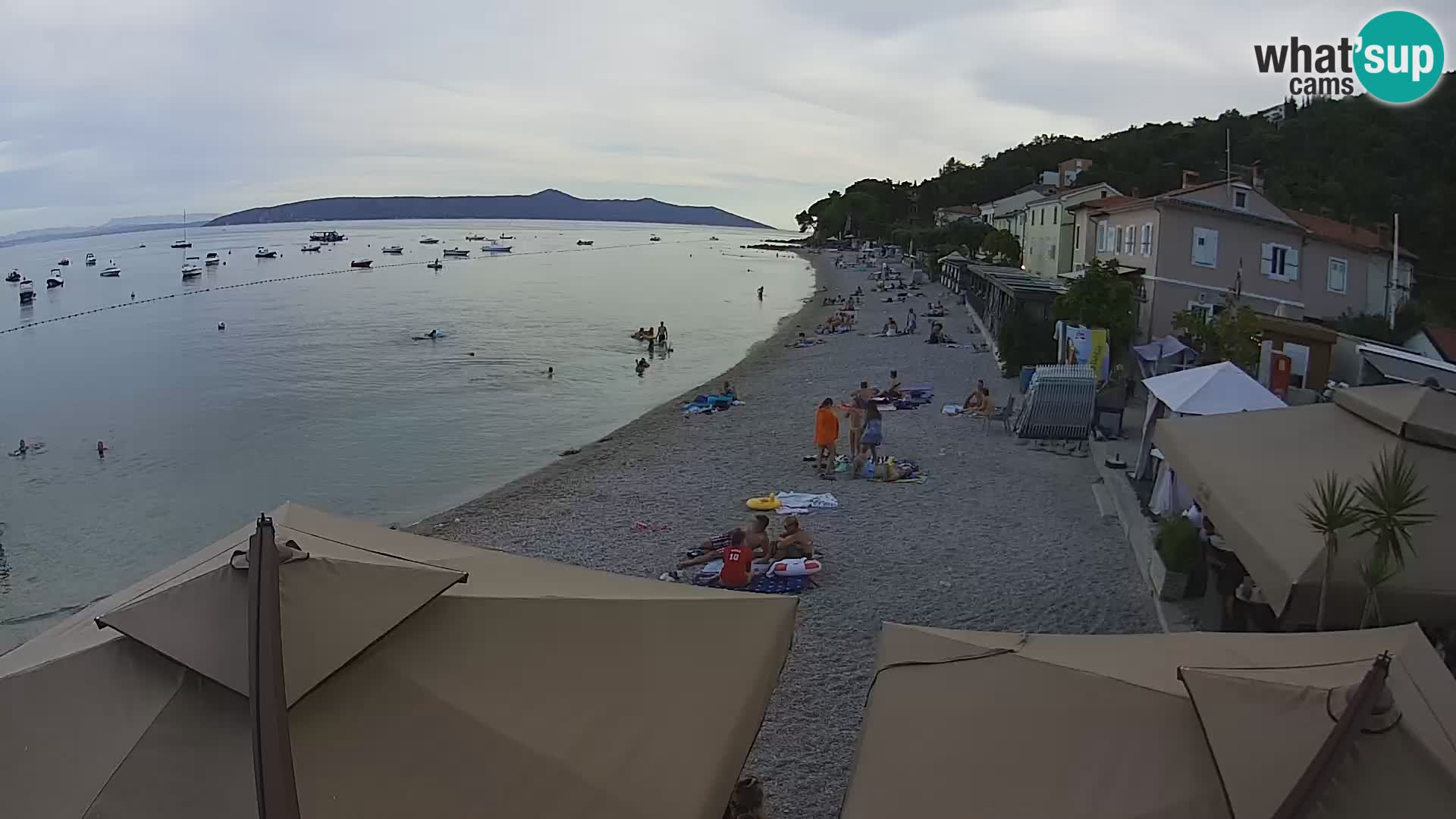 Kamera v živo Mošćenička Draga – plaža