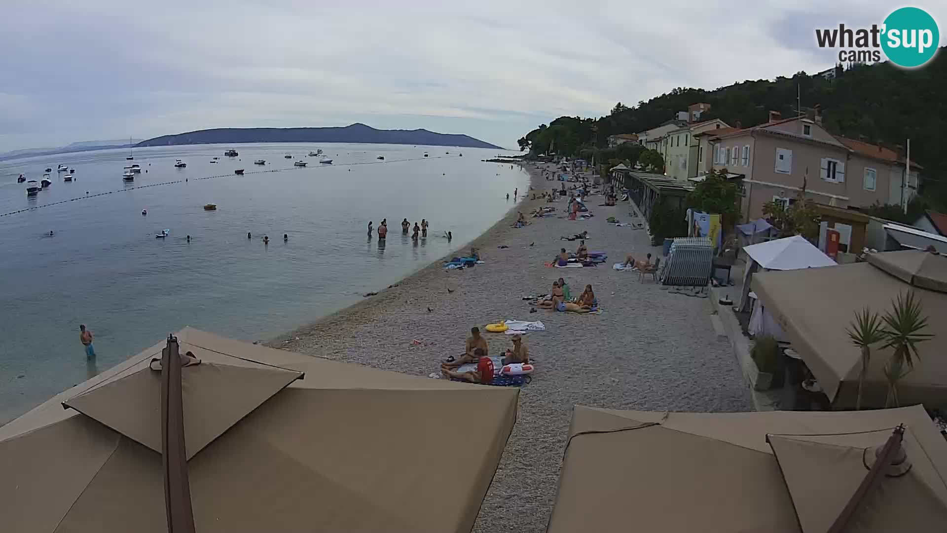 Live Cam Mošćenička Draga – plage