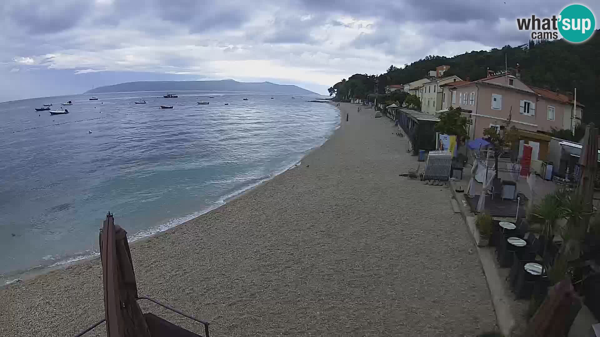 Kamera v živo Mošćenička Draga – plaža