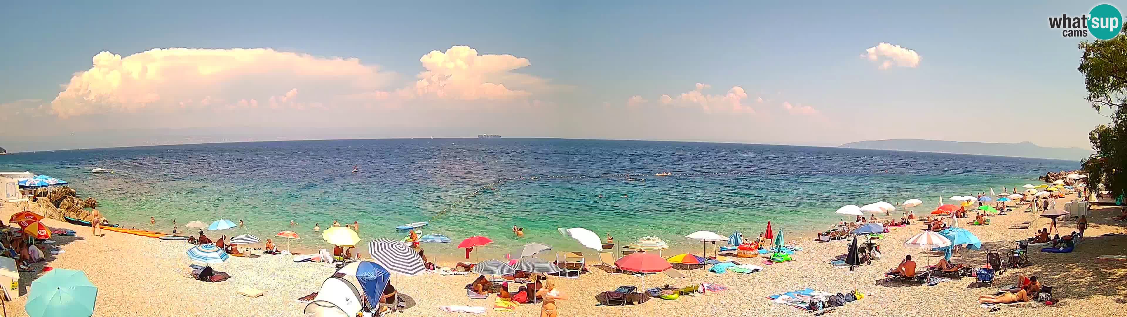 Webcam Sv. Ivan beach | Mošćenička Draga