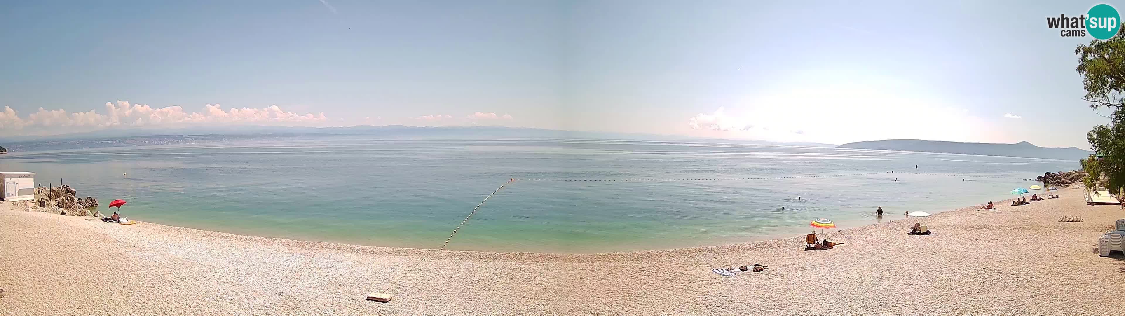Webcam playa Sv. Ivan | Mošćenička Draga