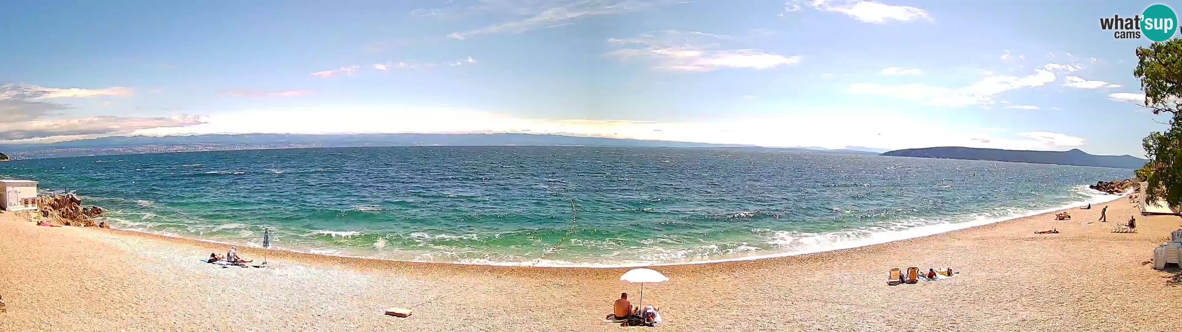 Webcam spiaggia Sv. Ivan | Draga di Moschiena