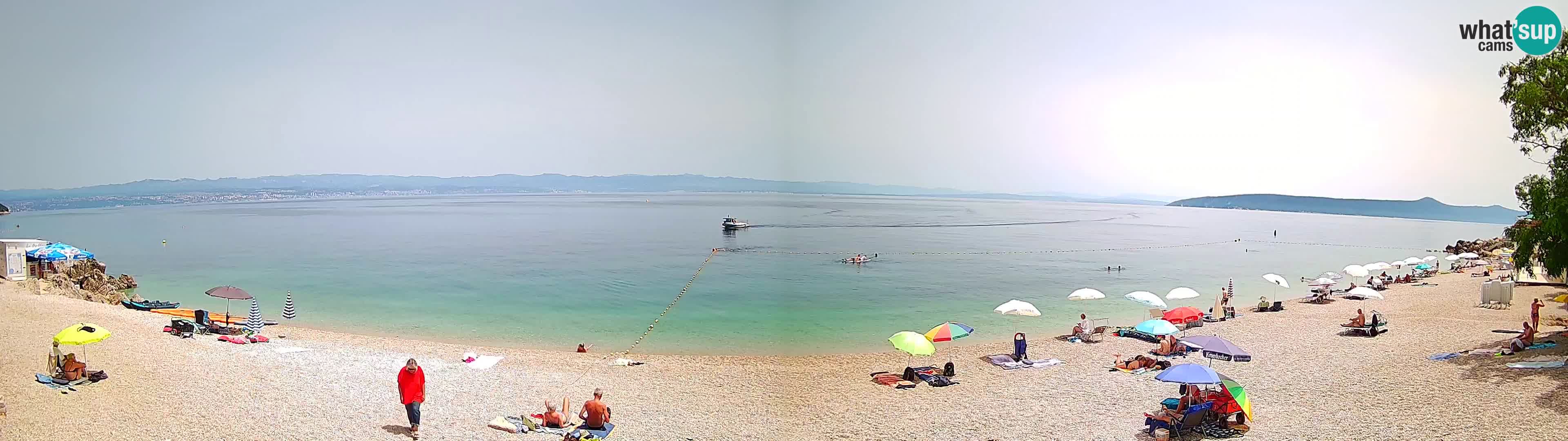 Webcam spiaggia Sv. Ivan | Draga di Moschiena