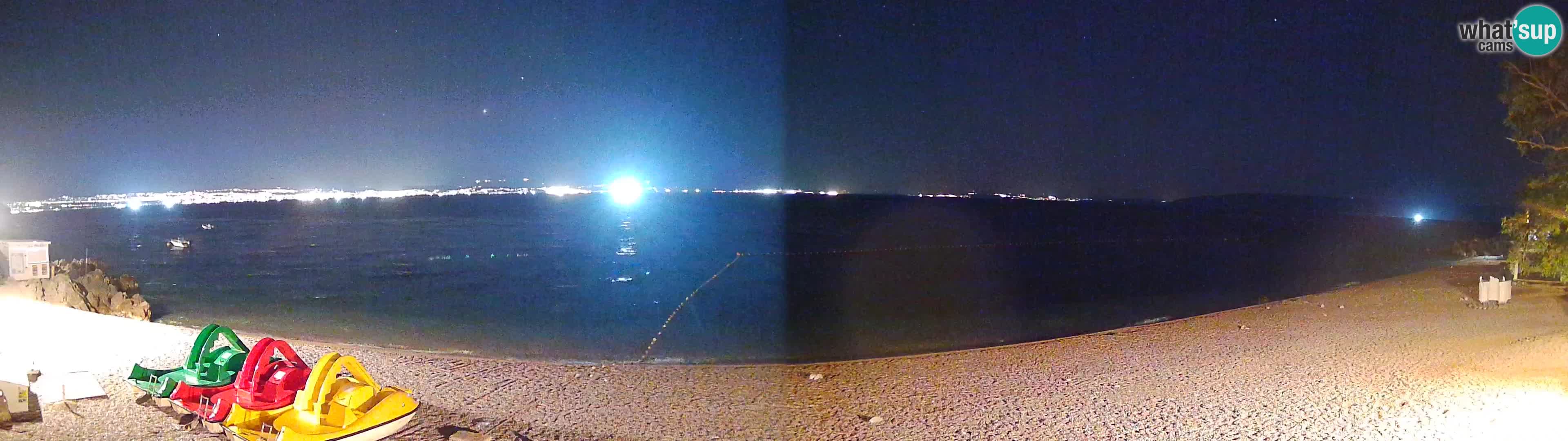 Webcam spiaggia Sv. Ivan | Draga di Moschiena