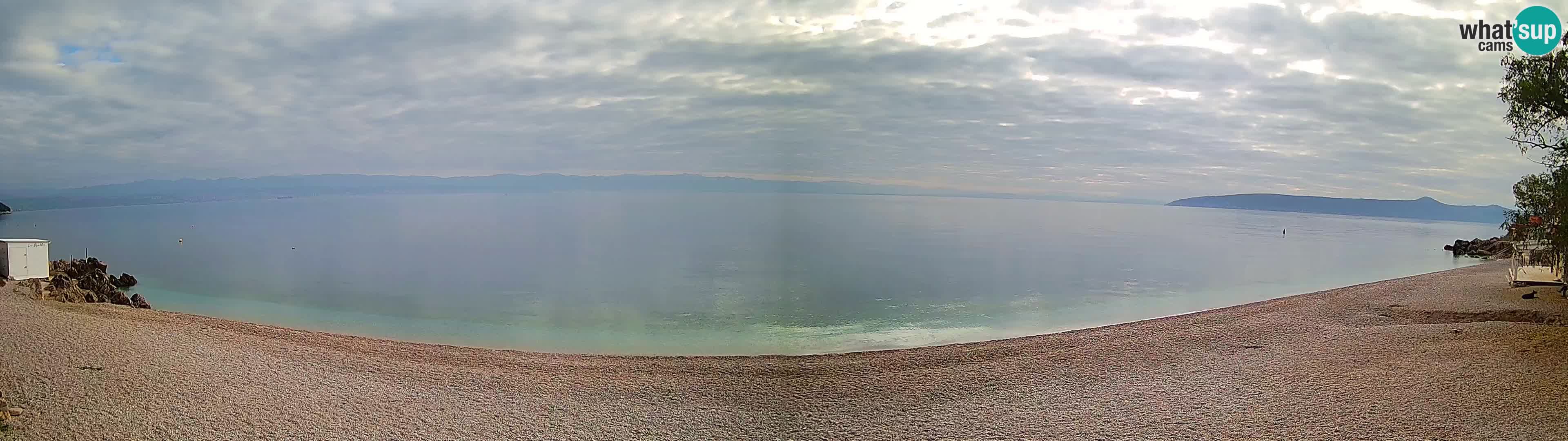 Spletna kamera plaža Sv. Ivan | Mošćenička Draga