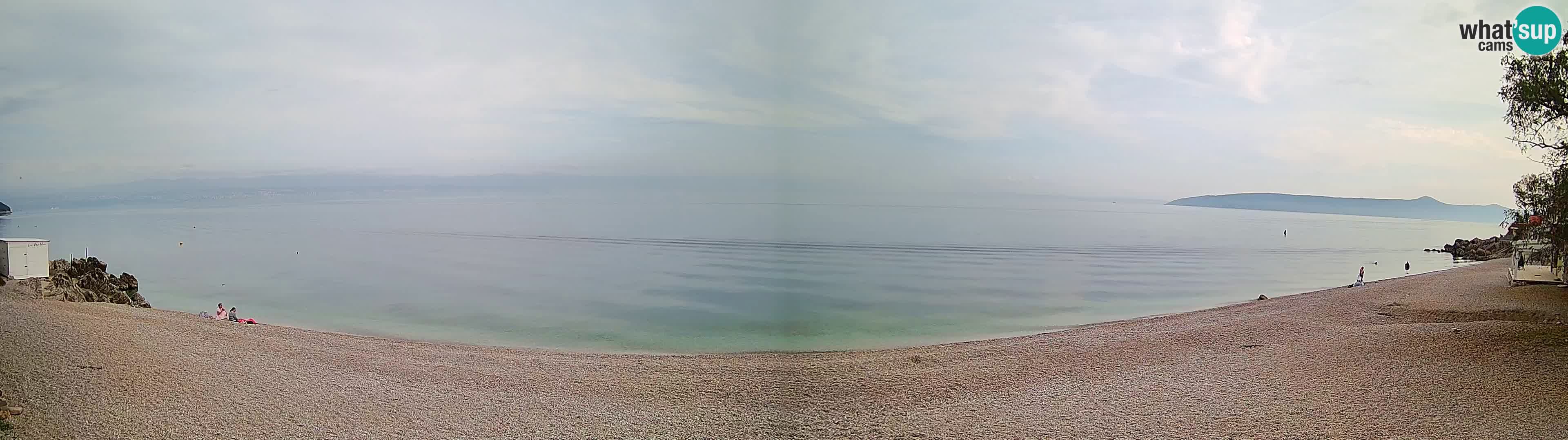 Webcam spiaggia Sv. Ivan | Draga di Moschiena