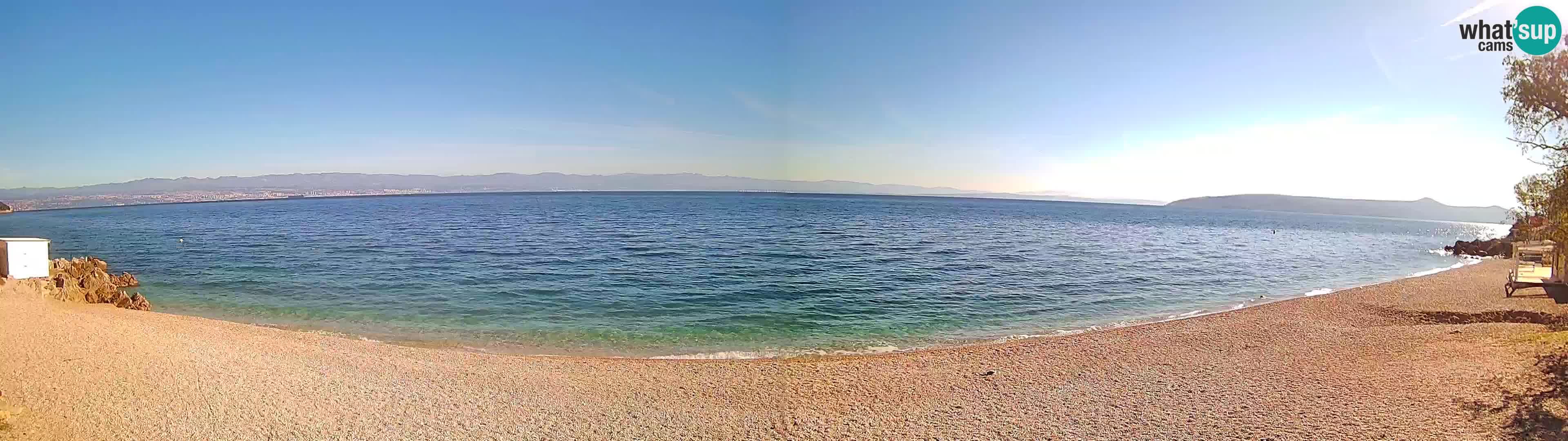 Spletna kamera plaža Sv. Ivan | Mošćenička Draga