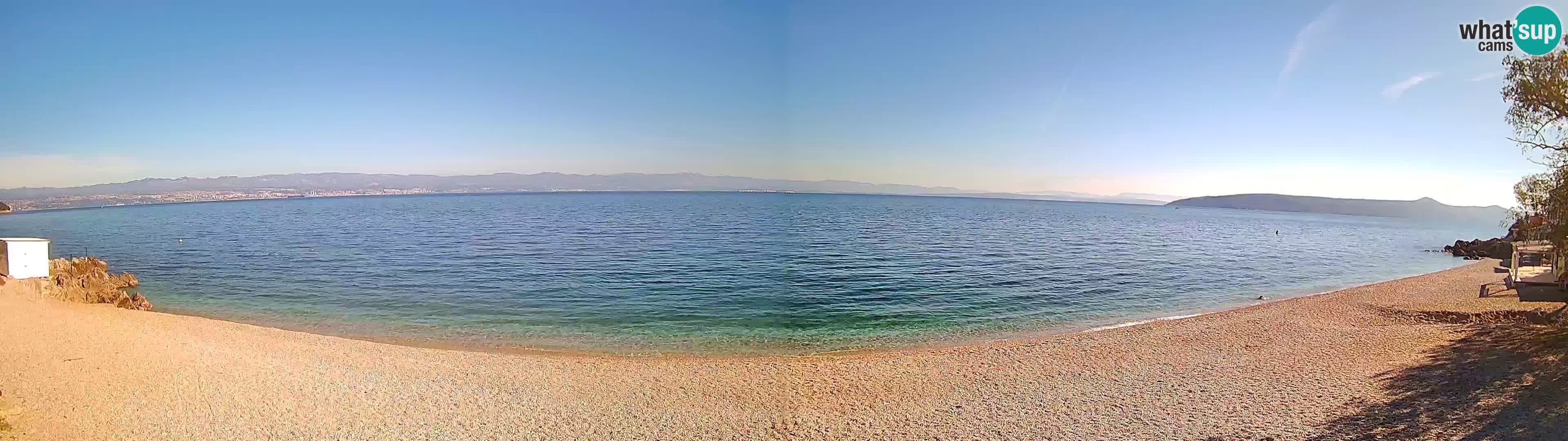 Webcam spiaggia Sv. Ivan | Draga di Moschiena