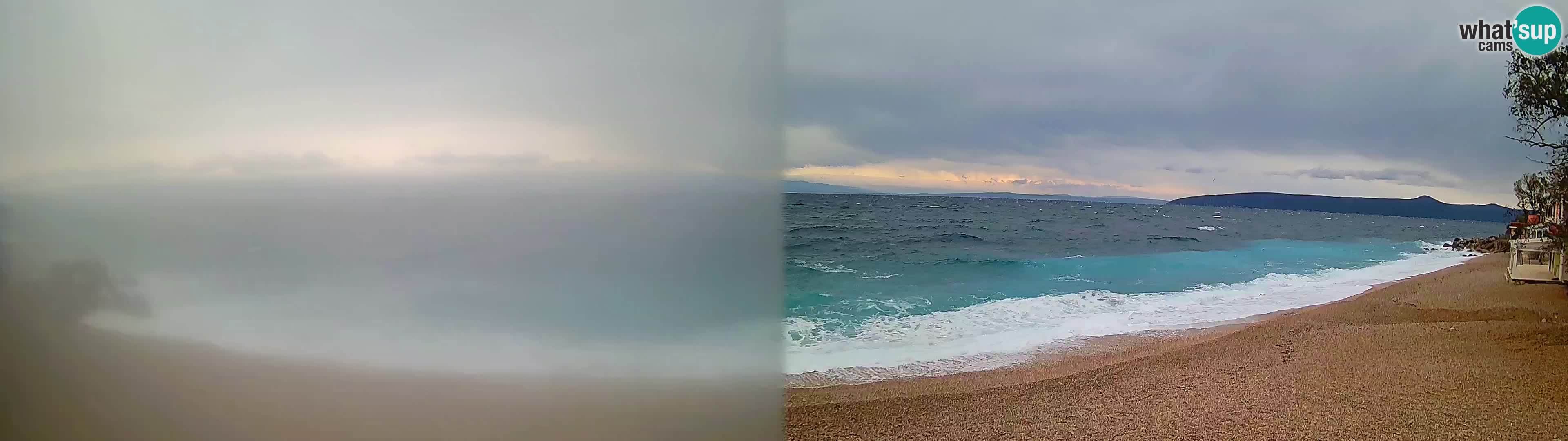 Webcam spiaggia Sv. Ivan | Draga di Moschiena