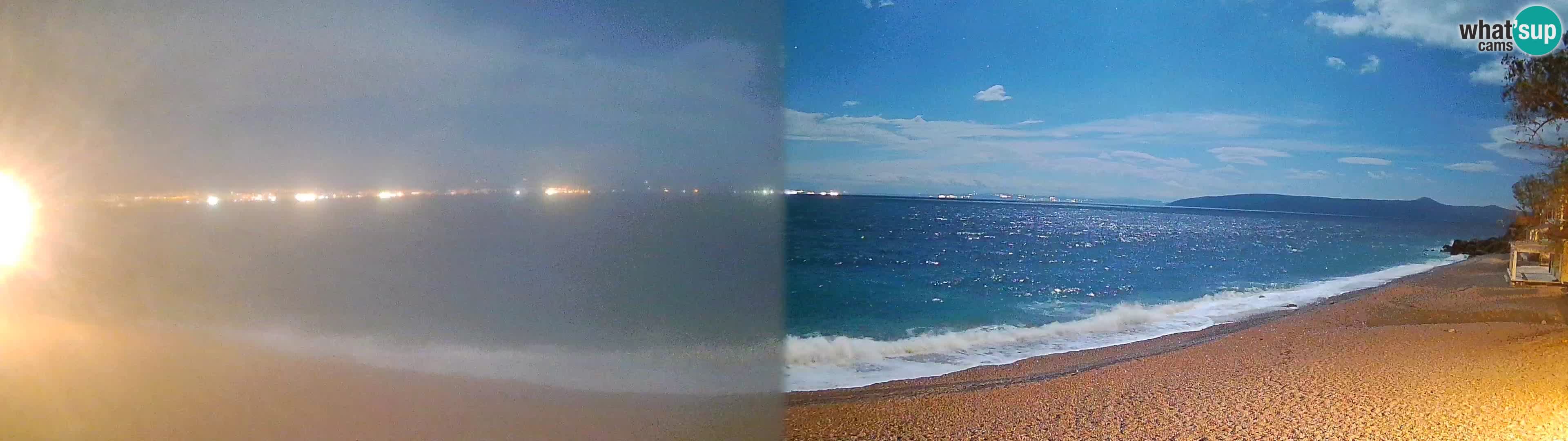 Webcam spiaggia Sv. Ivan | Draga di Moschiena