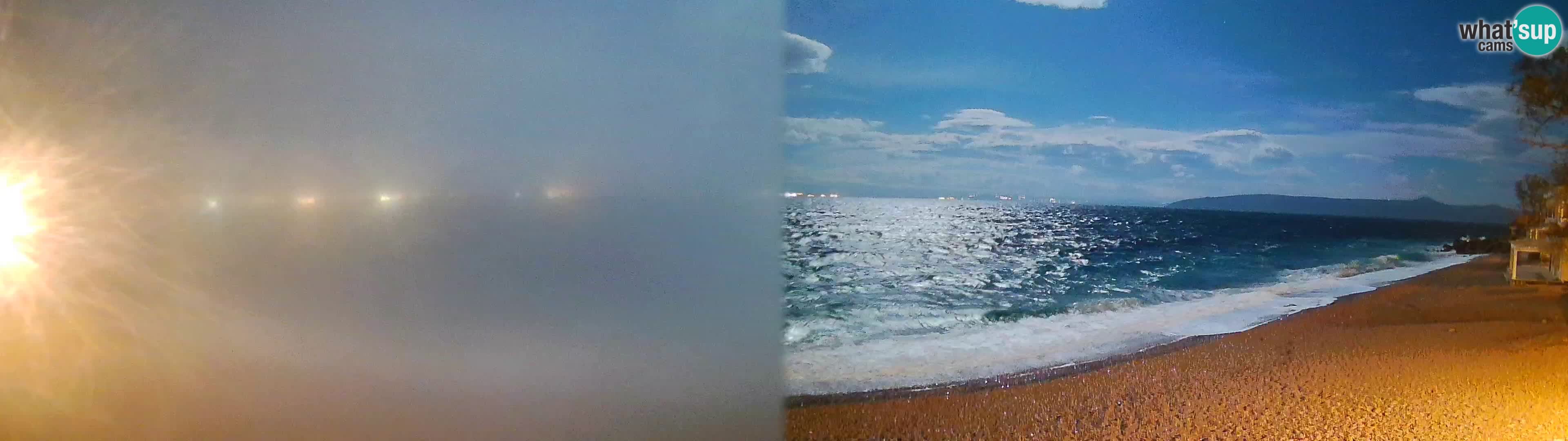 Webcam spiaggia Sv. Ivan | Draga di Moschiena