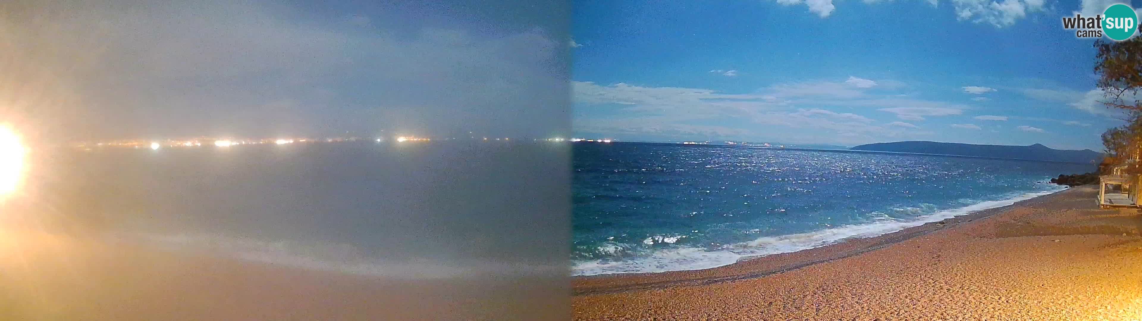 Webcam spiaggia Sv. Ivan | Draga di Moschiena