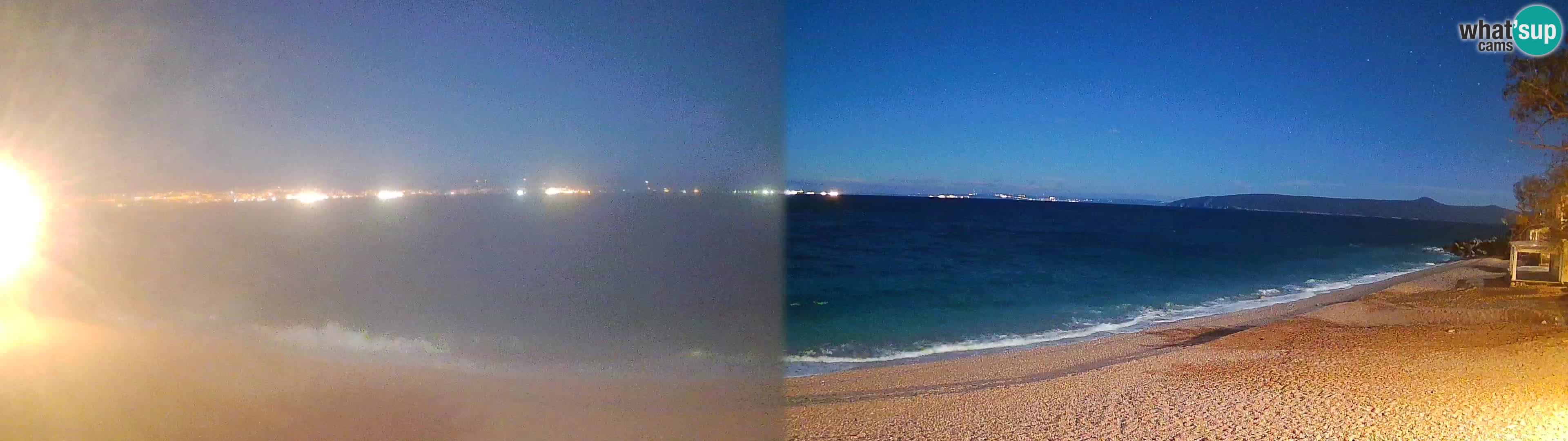 Webcam spiaggia Sv. Ivan | Draga di Moschiena