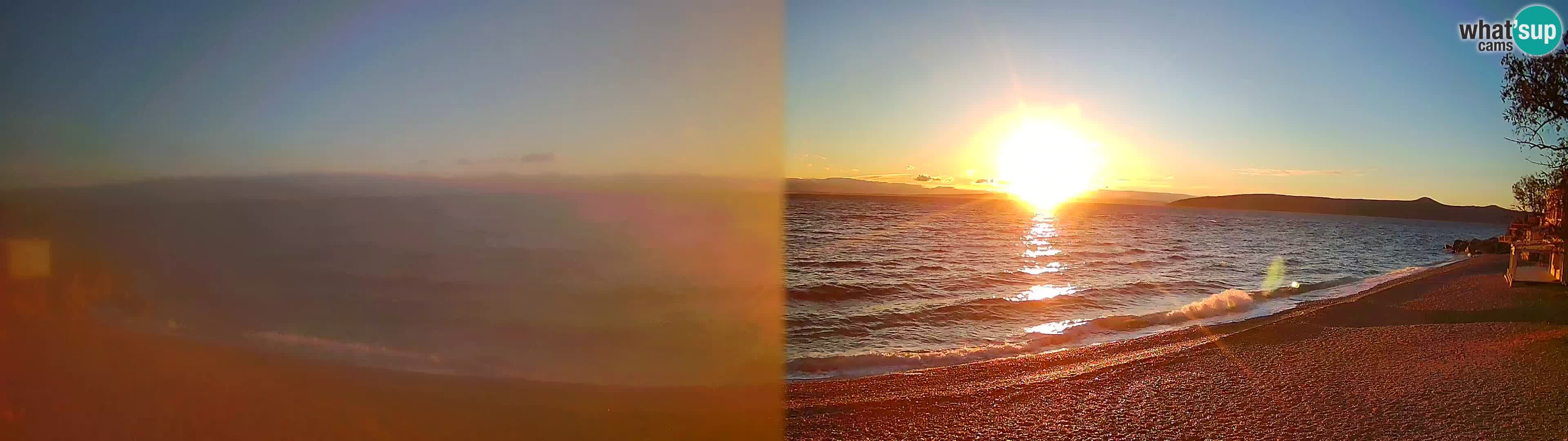 Webcam spiaggia Sv. Ivan | Draga di Moschiena